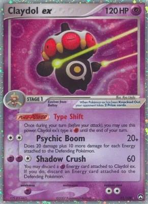 Claydol ex from EX Power Keepers