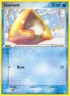 Snorunt from EX Emerald