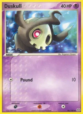 Duskull from EX Emerald