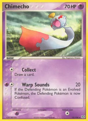 Chimecho from EX Emerald