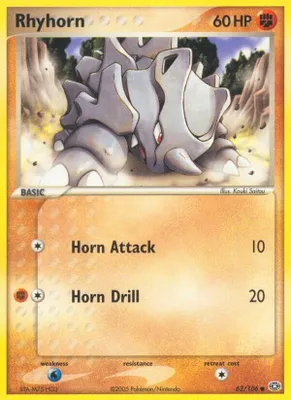 Rhyhorn from EX Emerald