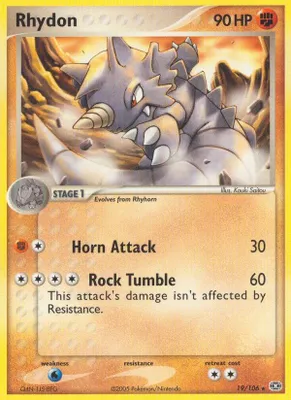 Rhydon from EX Emerald