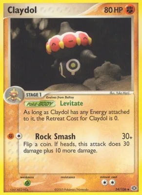 Claydol from EX Emerald