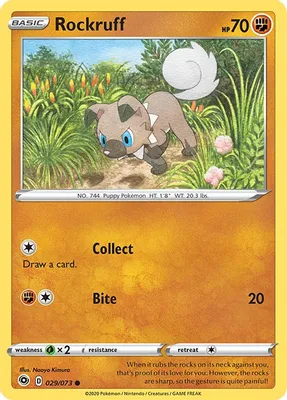 Rockruff from Champion's Path