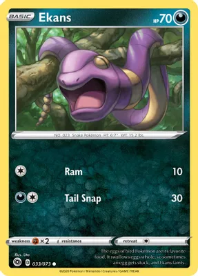 Ekans from Champion's Path