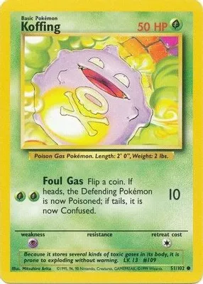 Koffing from Base Set