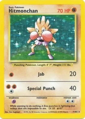 Hitmonchan from Base Set