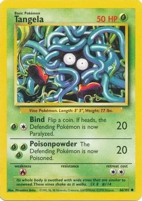 Tangela from Base Set