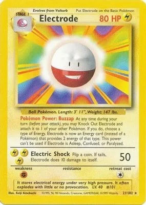 Electrode from Base Set
