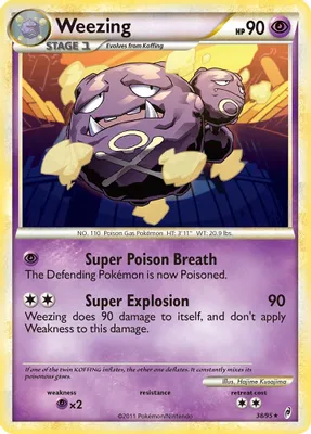 Weezing from Call of Legends