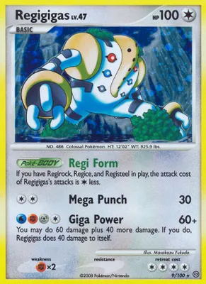 Regigigas from Stormfront
