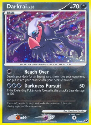 Darkrai (3) from Great Encounters