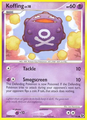 Koffing from Great Encounters