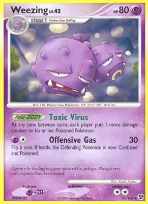 Weezing from Great Encounters