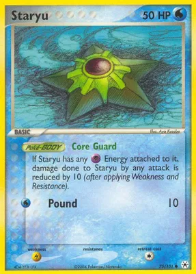 Staryu from EX Hidden Legends