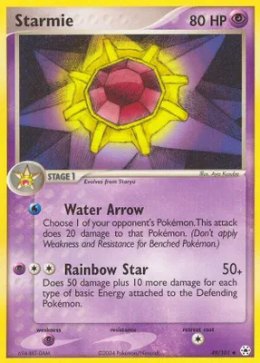 Starmie from EX Hidden Legends