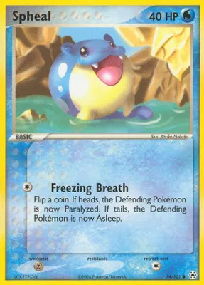 Spheal from EX Hidden Legends
