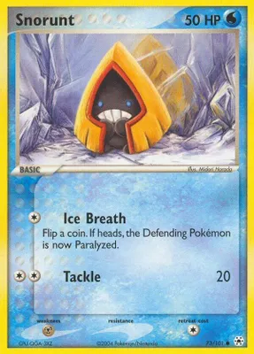 Snorunt from EX Hidden Legends