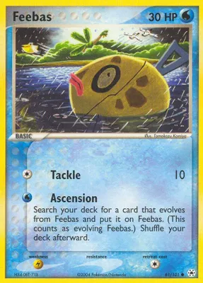 Feebas from EX Hidden Legends