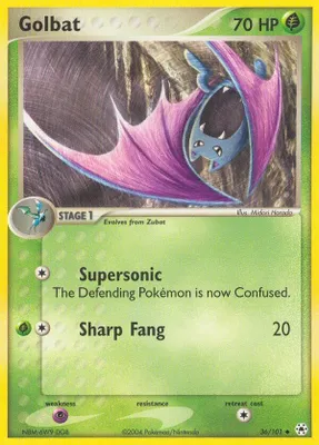 Golbat from EX Hidden Legends