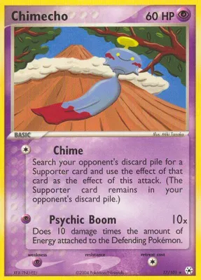 Chimecho from EX Hidden Legends