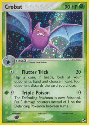 Crobat from EX Hidden Legends