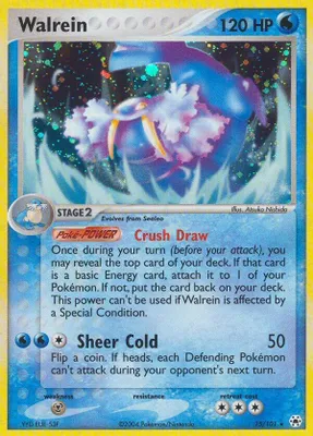 Walrein from EX Hidden Legends