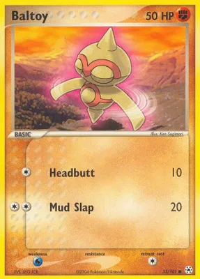Baltoy - 53/101 from EX Hidden Legends