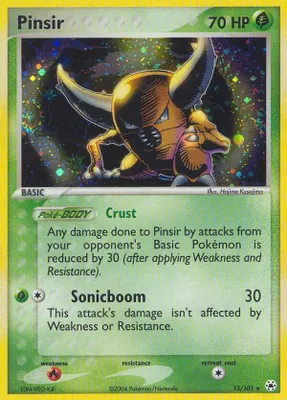 Pinsir from EX Hidden Legends