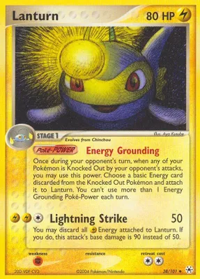Lanturn from EX Hidden Legends