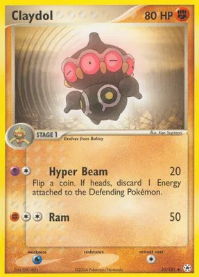 Claydol - 31/101 from EX Hidden Legends