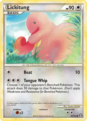 Lickitung from Triumphant