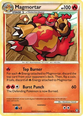 Magmortar from Triumphant