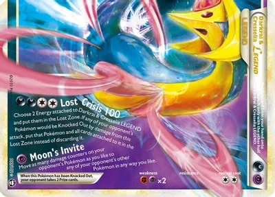 Darkrai & Cresselia Legend (Bottom) from Triumphant