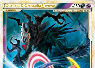 Darkrai & Cresselia Legend (Top) from Triumphant