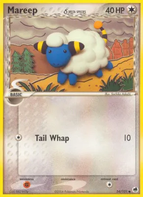 Mareep (Delta Species) from EX Dragon Frontiers