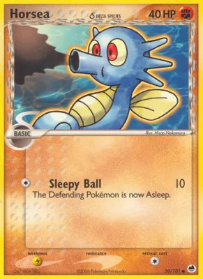Horsea - 050/101 (Delta Species) from EX Dragon Frontiers
