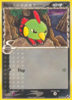 Natu (Delta Species) from EX Dragon Frontiers