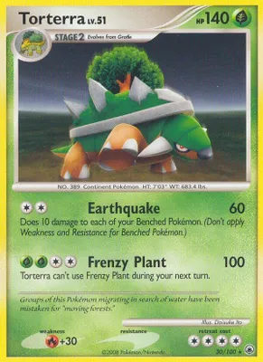 Torterra from Majestic Dawn