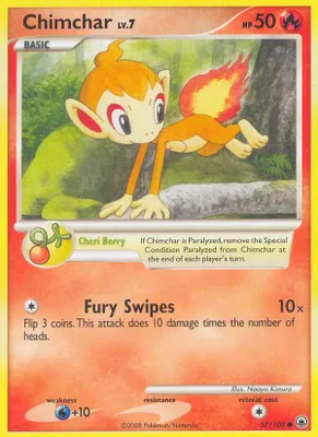 Chimchar (57) from Majestic Dawn