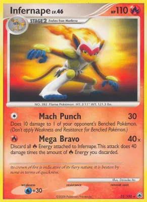 Infernape from Majestic Dawn