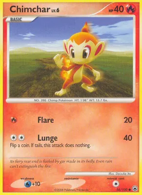 Chimchar (56) from Majestic Dawn