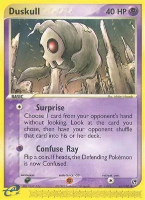 Duskull - 61/100 from EX Sandstorm