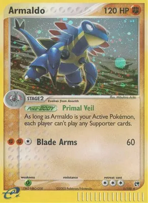 Armaldo from EX Sandstorm