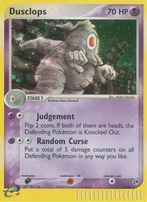 Dusclops from EX Sandstorm