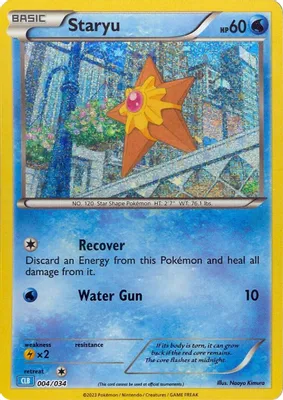 Staryu from Trading Card Game Classic