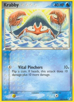 Krabby from EX Crystal Guardians