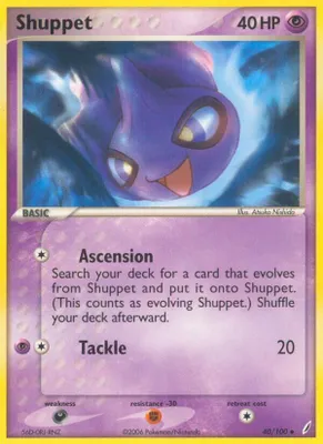 Shuppet from EX Crystal Guardians