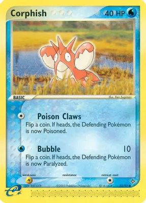 Corphish - 52/97 from EX Dragon