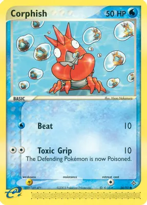 Corphish - 54/97 from EX Dragon
